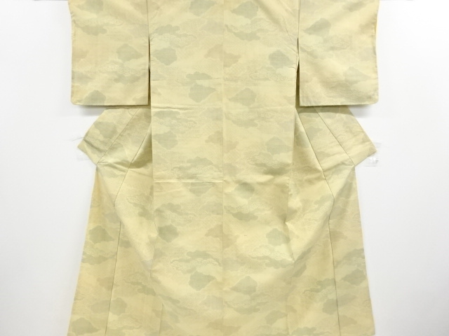 JAPANESE KIMONO / ANTIQUE KIMONO / SILK / TOKAMACHI TSUMUGI / WOVEN CLOUD